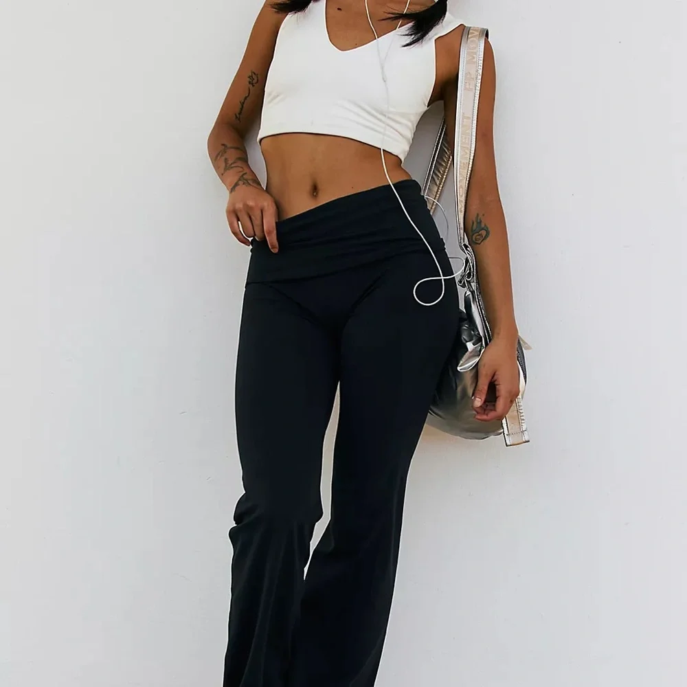 FP Movement Foldover  Bootleg leggings size S